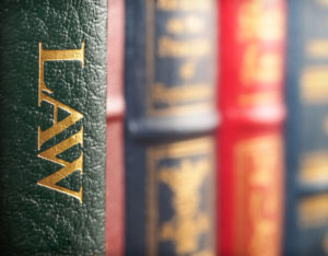 Law Book Full of Litigation Terms to Know