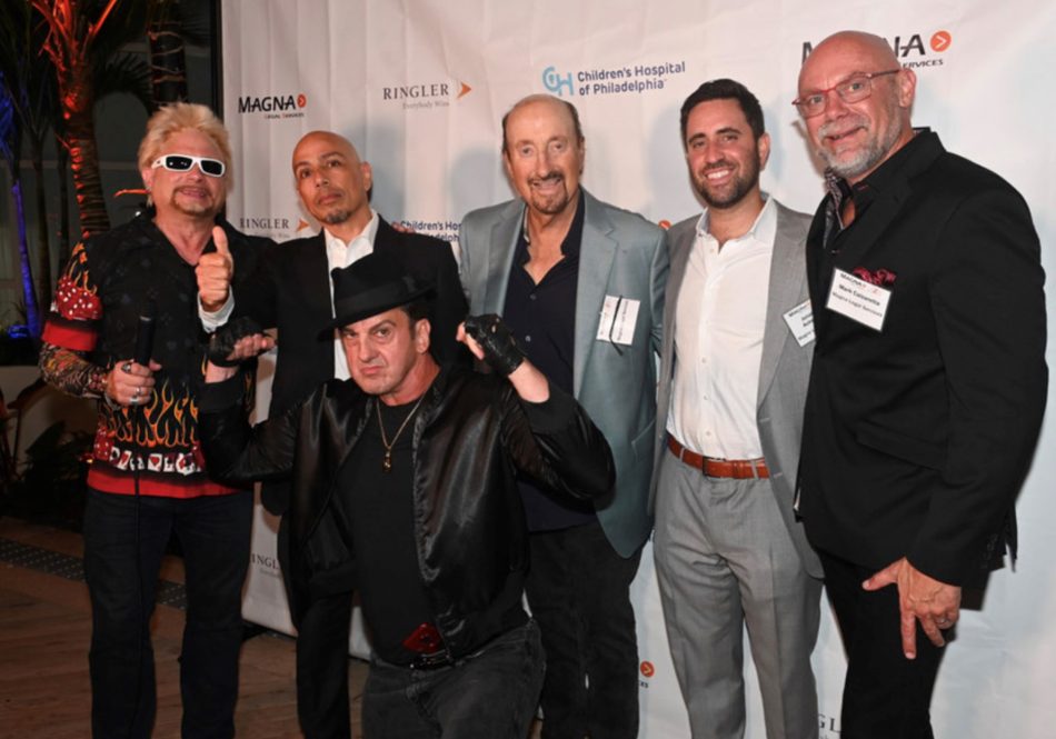 Magna Founding Partners, Bob Ackerman, Peter Hecht, Jon Ackerman & Mark Calzaretta, at Chopped for CHOP 2022